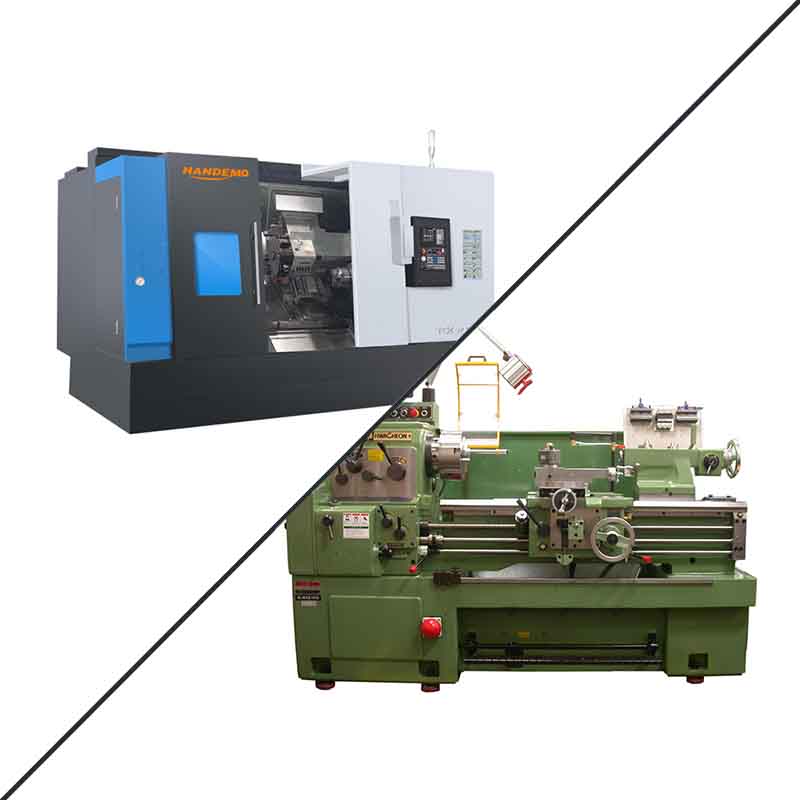 ¿Cuál es la diferencia entre un torno CNC y un torno normal...