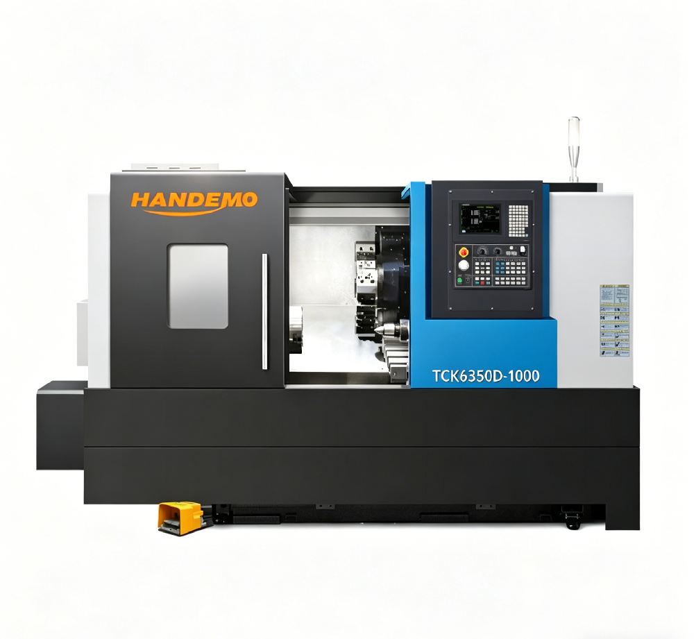 TCK6350D CNC Torno de bancada inclinada