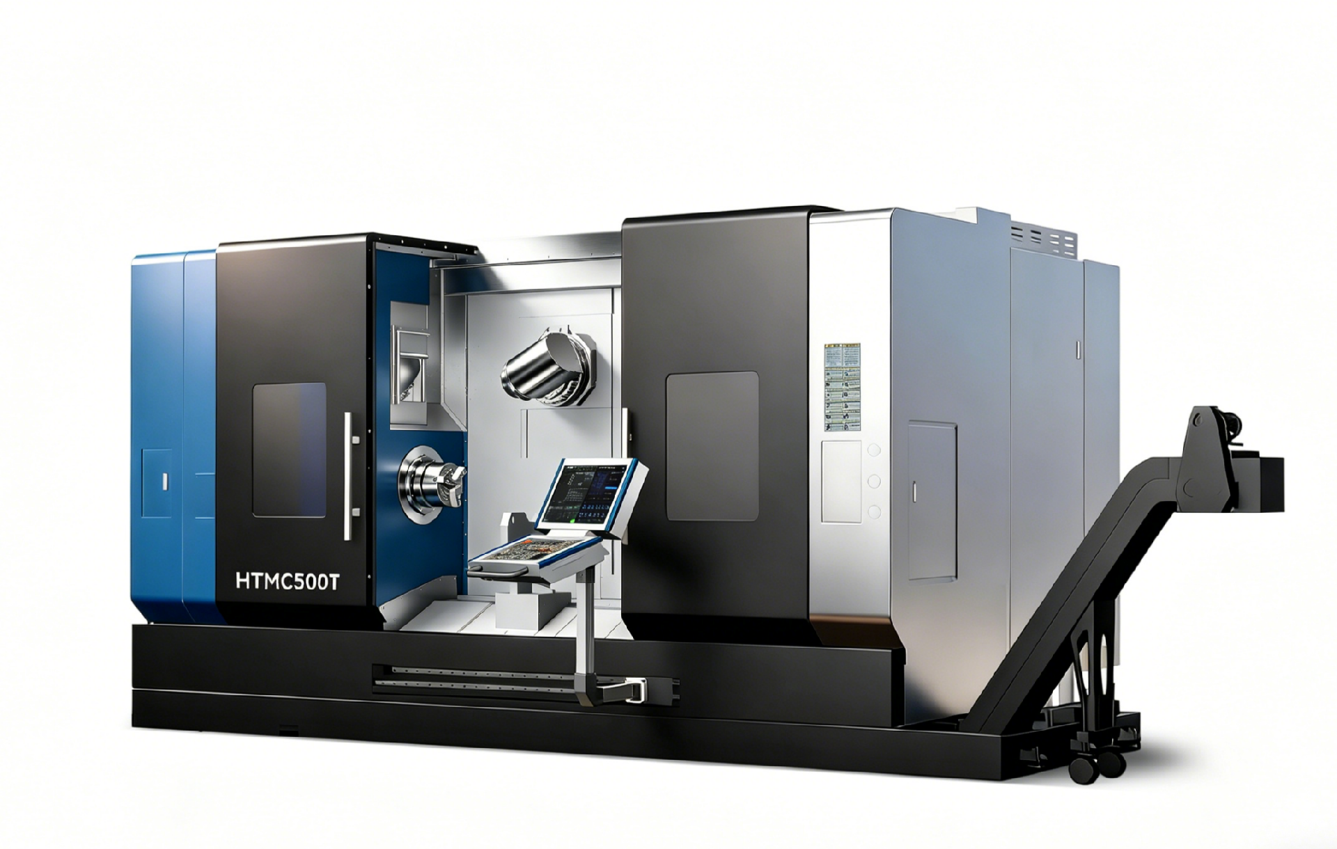 HTMC500T CNC Máquina fresadora-torneadora