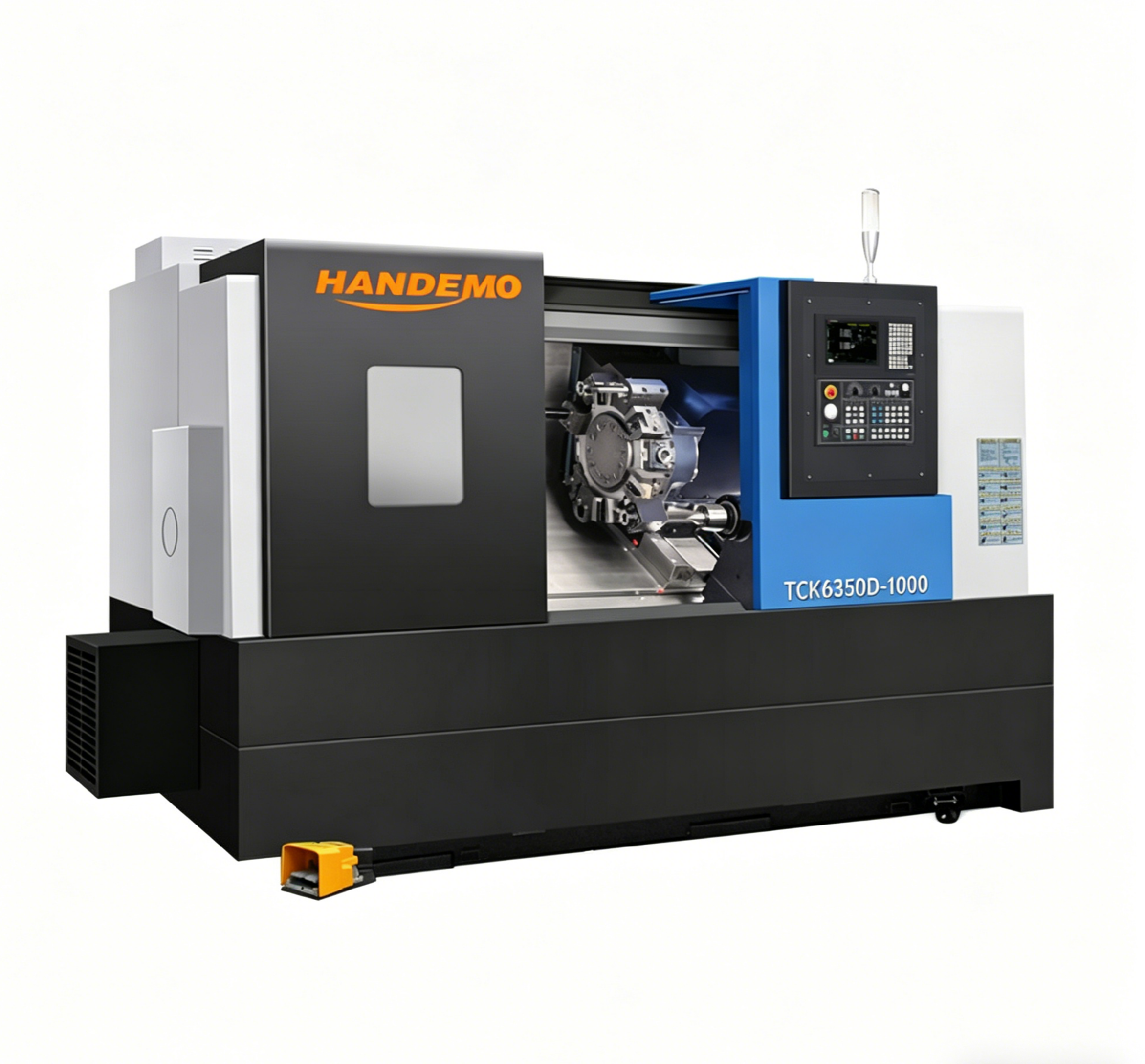 TCK6350D CNC Torno de bancada inclinada
