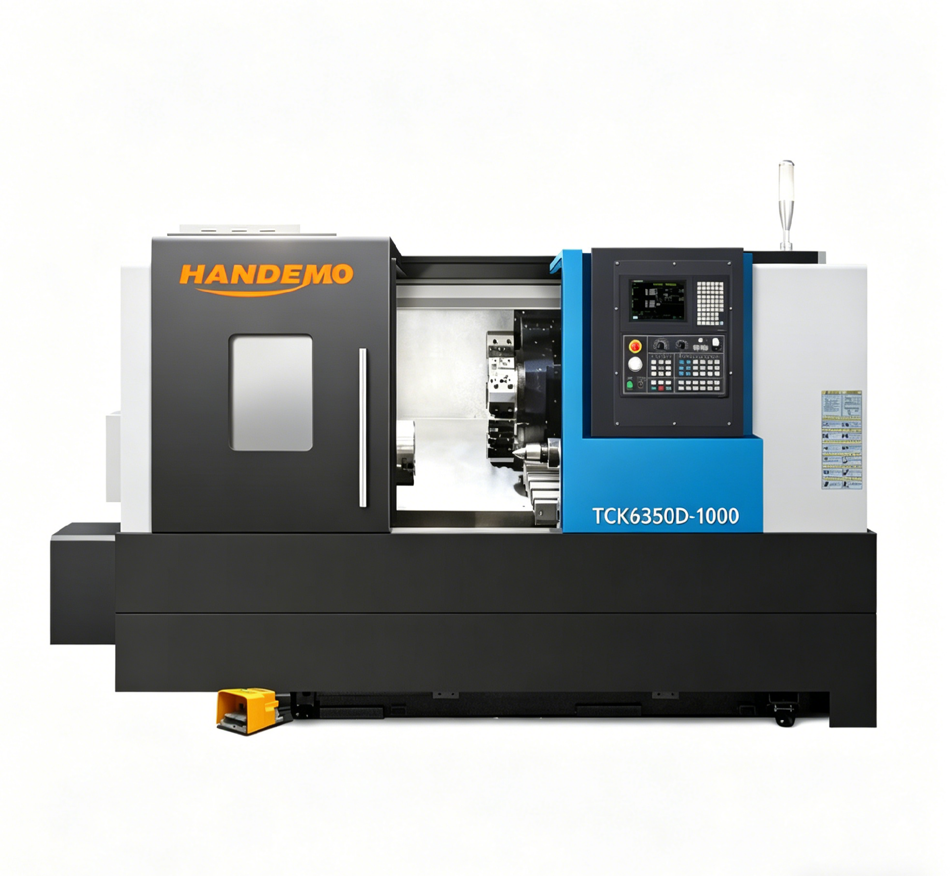 TCK6350D CNC Torno de bancada inclinada