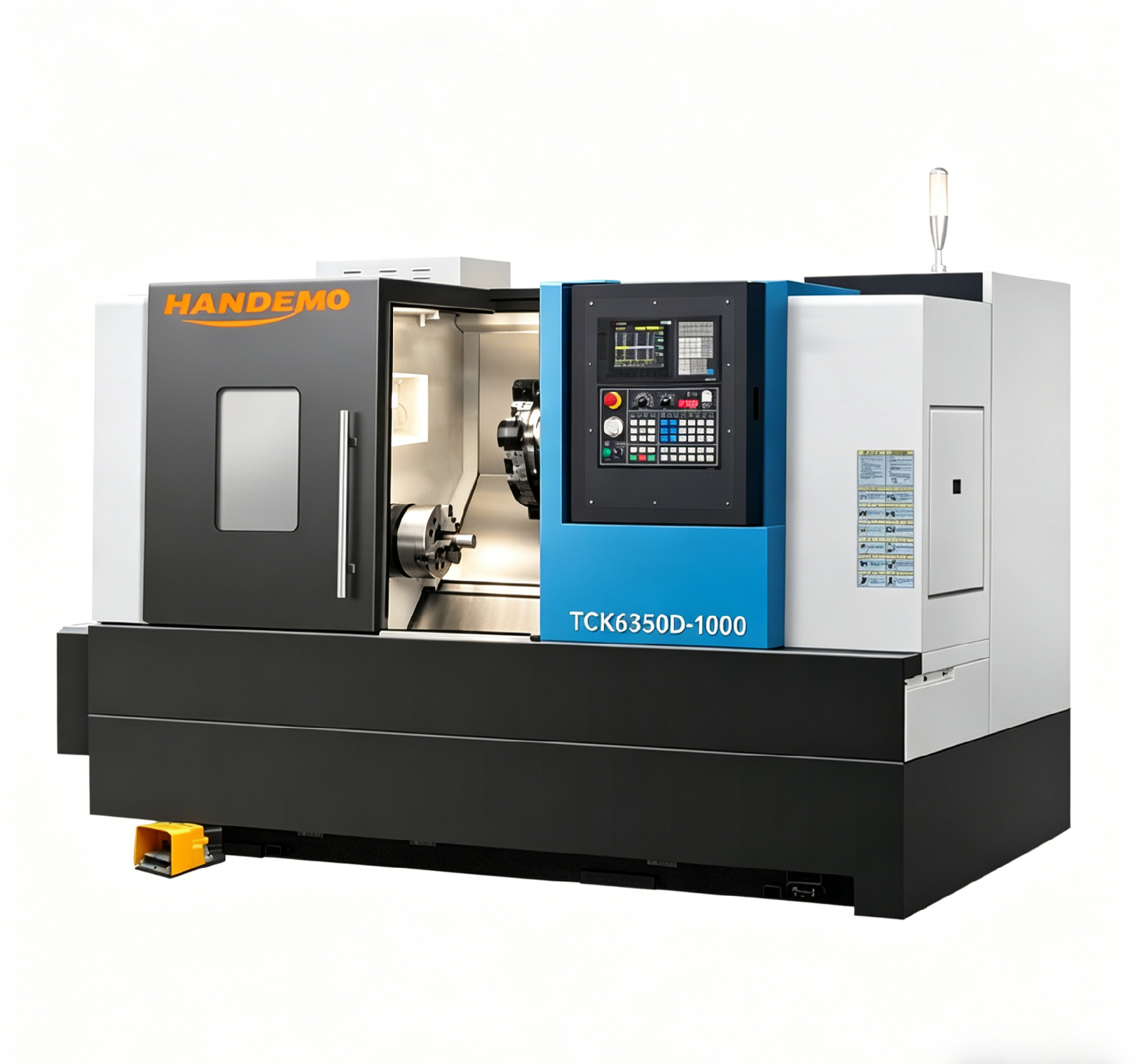 TCK6350D CNC Torno de bancada inclinada