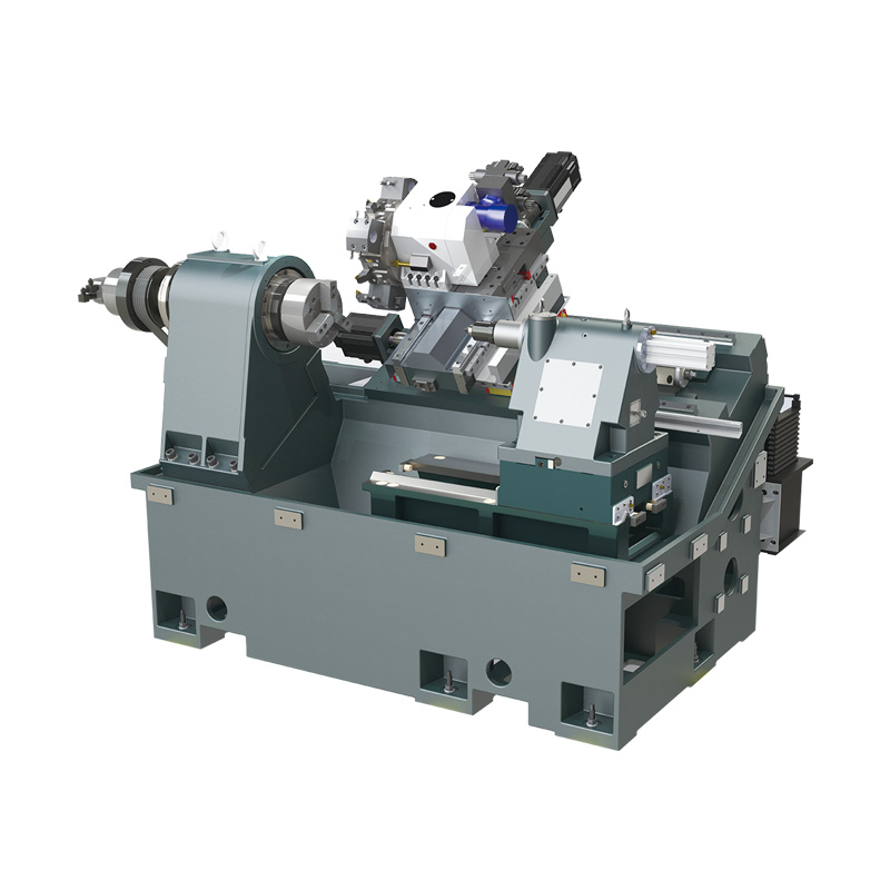 TCK50 CNC Torno de bancada inclinada