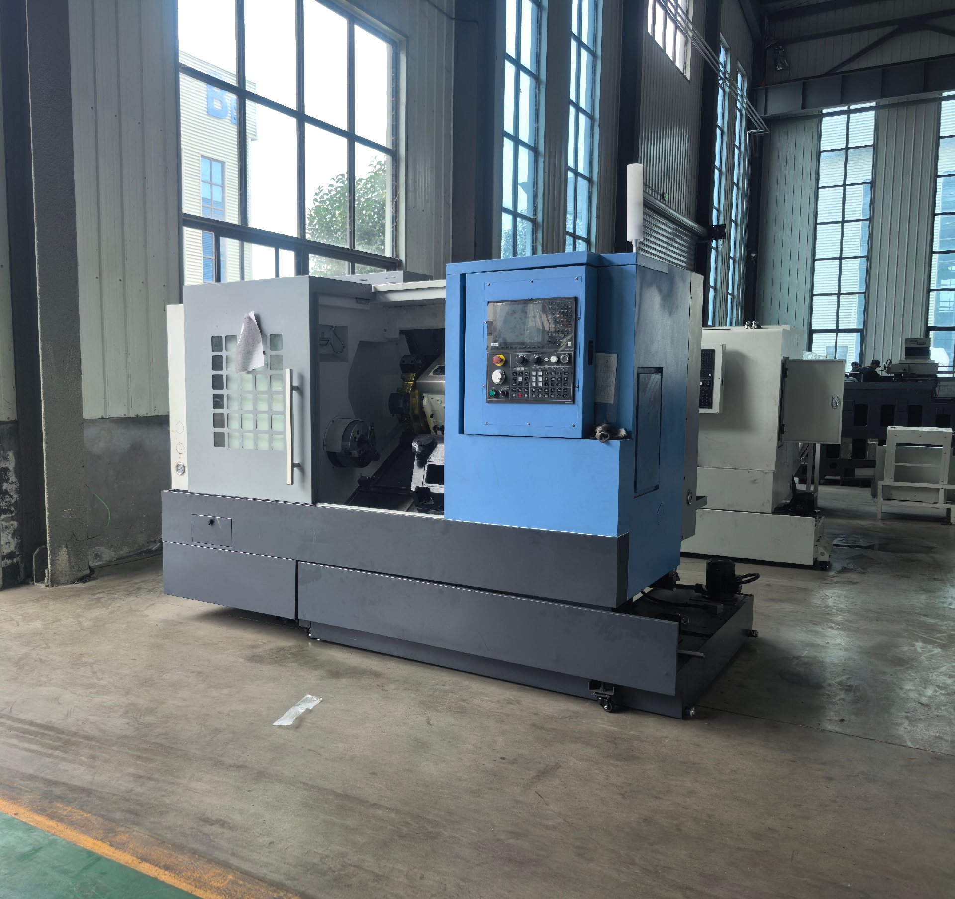 TCK6050 CNC Torno de bancada inclinada