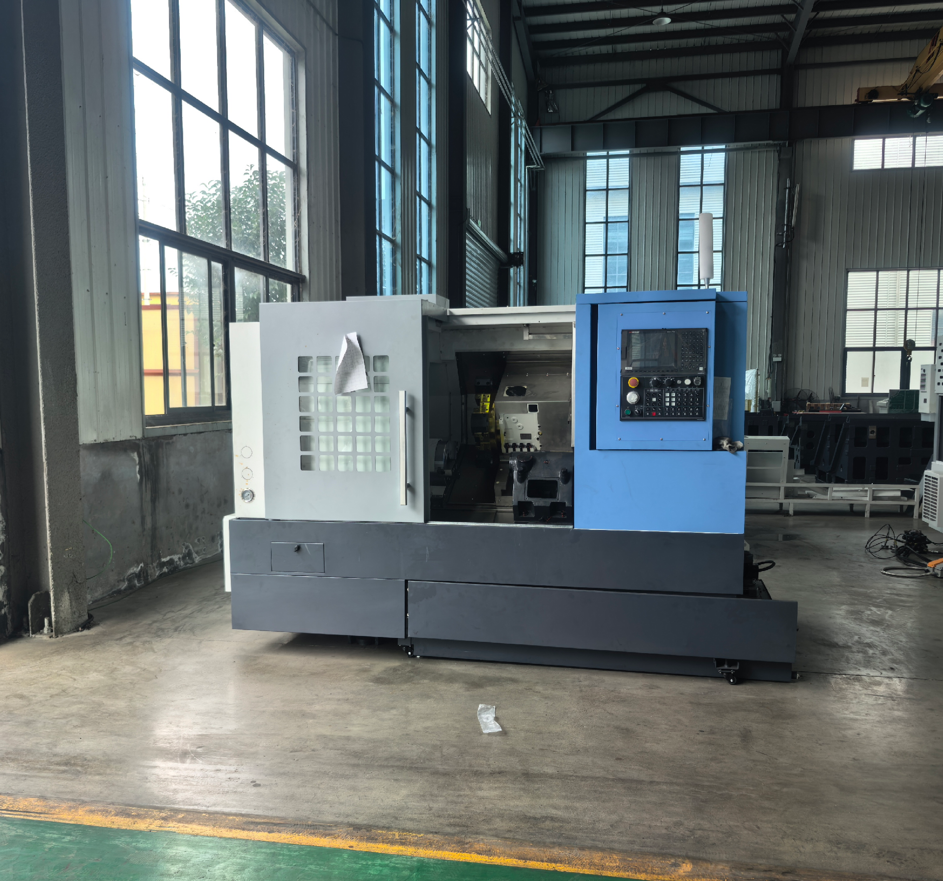TCK6050 CNC Torno de bancada inclinada