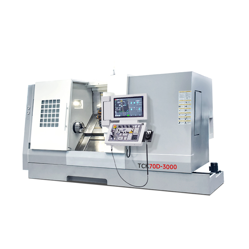 TCK70D CNC Torno de bancada inclinada