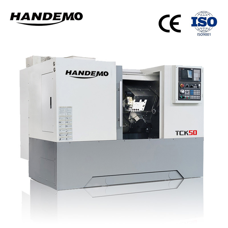 TCK50 CNC Torno de bancada inclinada