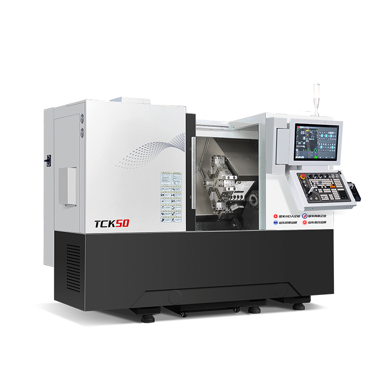 TCK50 CNC Torno de bancada inclinada