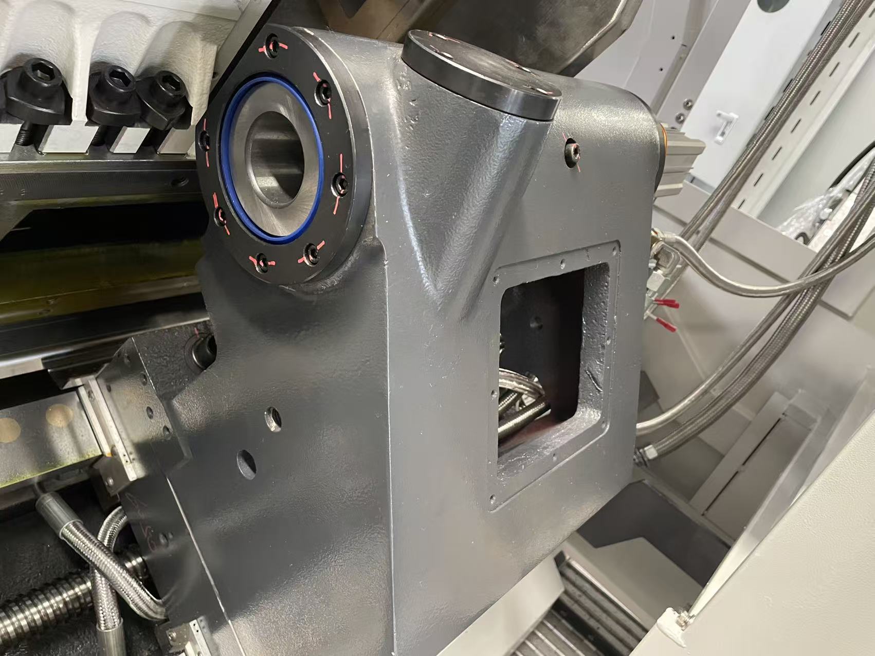 TCK6050 CNC Torno de bancada inclinada