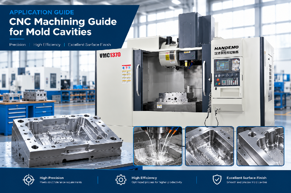 CNC Guía de mecanizado para cavidades de molde