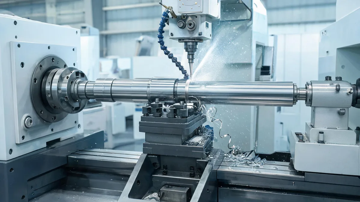 CNC Mecanizado de Ejes de Transmisión: Proceso, Máquinas y Calidad